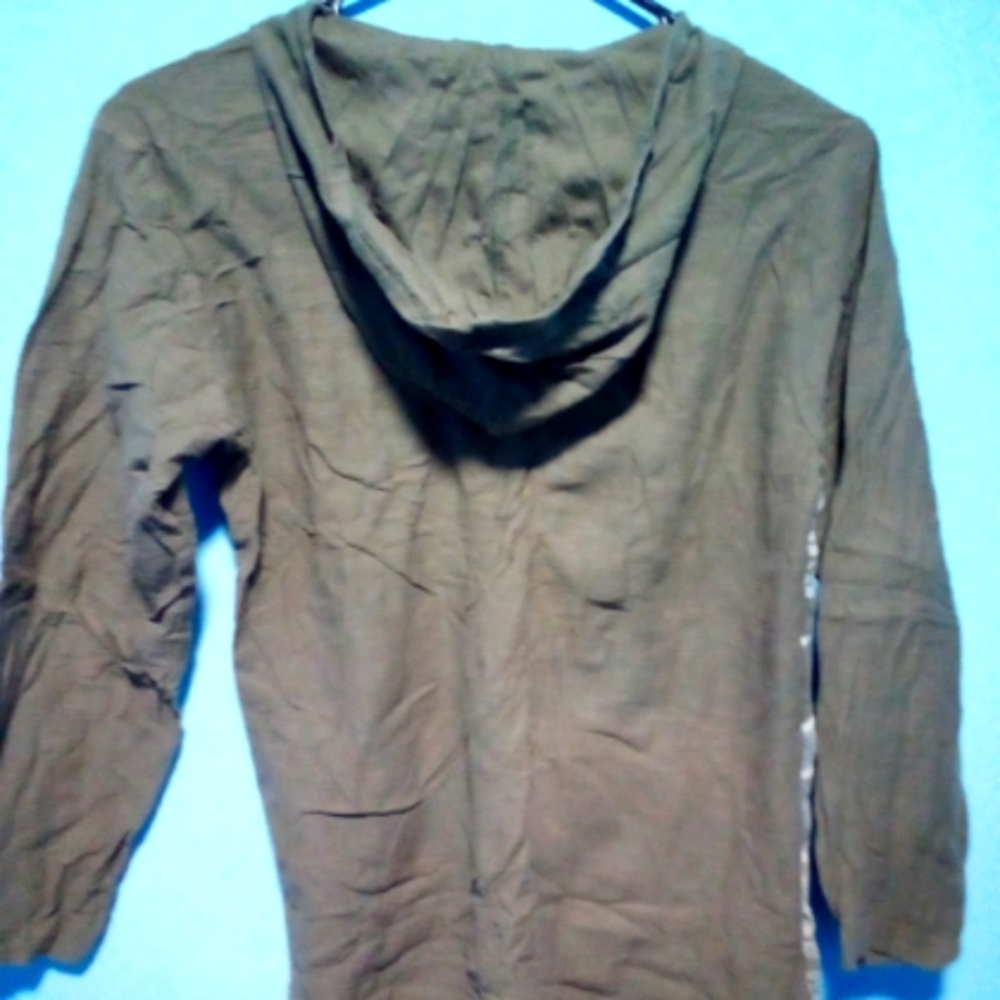 Hooded Long Sleeve Shirt